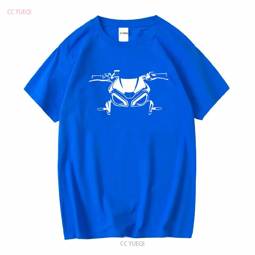 For Street triple RS fans 765 T Shirt Motorcycle vintage Washed Top For Everyday Wear Breathable Stylish Stretched Unisex