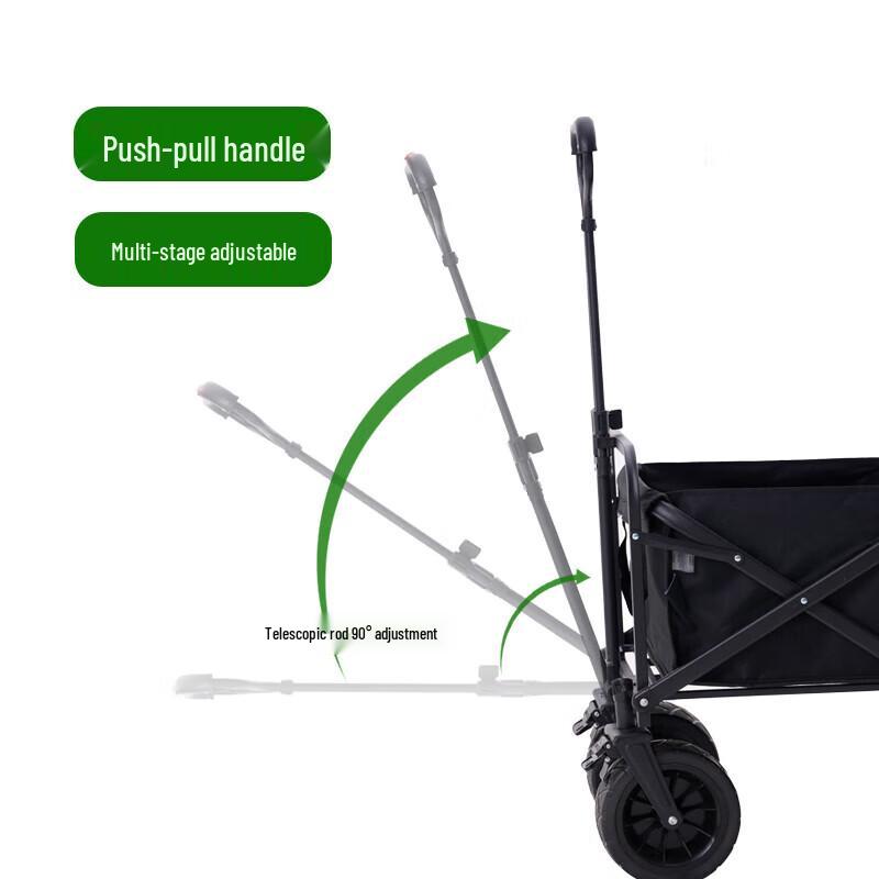 Cuoshan Folding Camping Cart & Tabletop Set