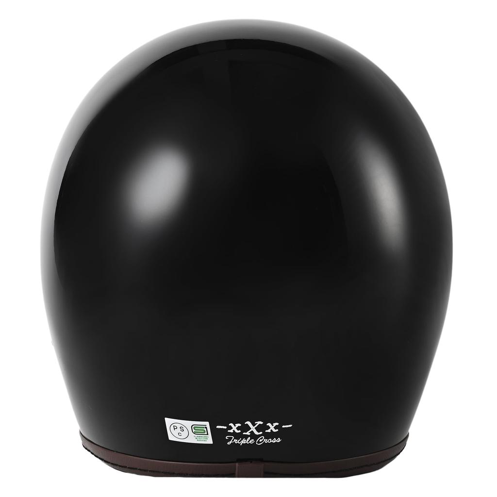 Полнолицевой шлем мотоциклетный винтажный мотокроссовый VMX PSC SG винтажный ретро черный TRIPLE CROSS [RIDEZ] внедорожный BK-L