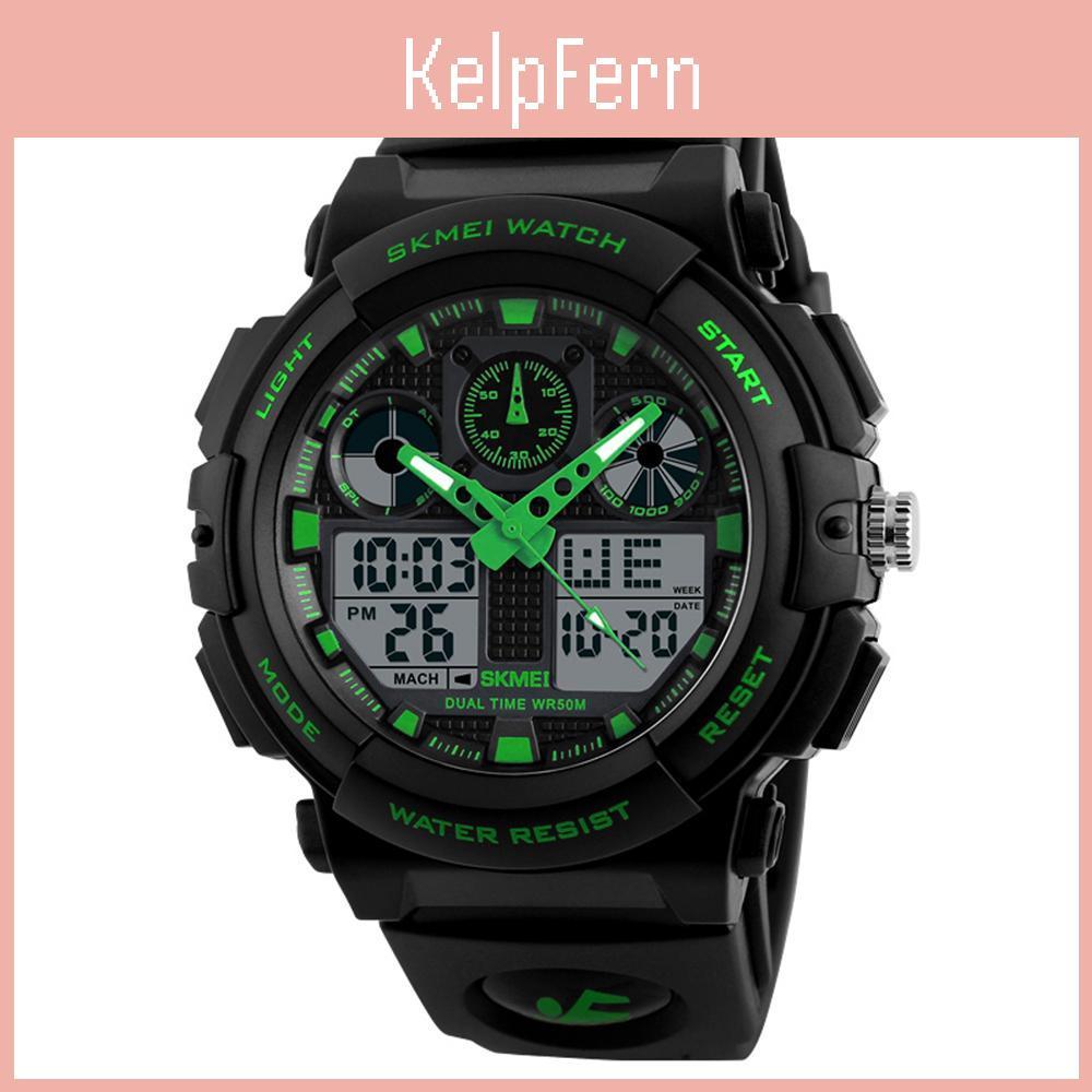 Quartz Digital 1270 Skmei Electronic Men Watch Fashion Dual Time Wristband