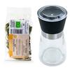 Glass and Ceramic Spice Mill + Organic Green Cardamom