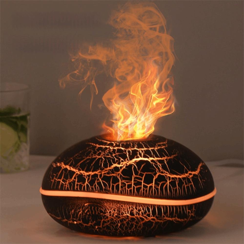 Automatic Flame Fragrance Diffuser Aromatherapy Essential Oils Humidifiers Bedroom Ornament