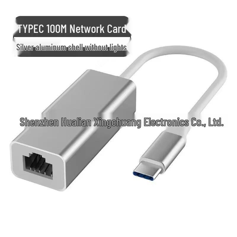 USB 3.0/Type-C to RJ45 Ethernet Adapter, Aluminum, Driver-Free