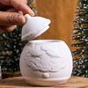 3D Банка для свечи в виде Санта-Клауса Силиконовая форма DIY с крышкой Коробка для хранения Формы для литья Гипс Смола Изготовление поделок Рождественское украшение
