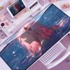 Новые Красивые Обои Аниме Девушка 02 Коврик для Мыши Нескользящий Компьютерная Игра Настольный Коврик Аксессуары Зеро Два Дорогой во ФранХХ Подставка под Стол