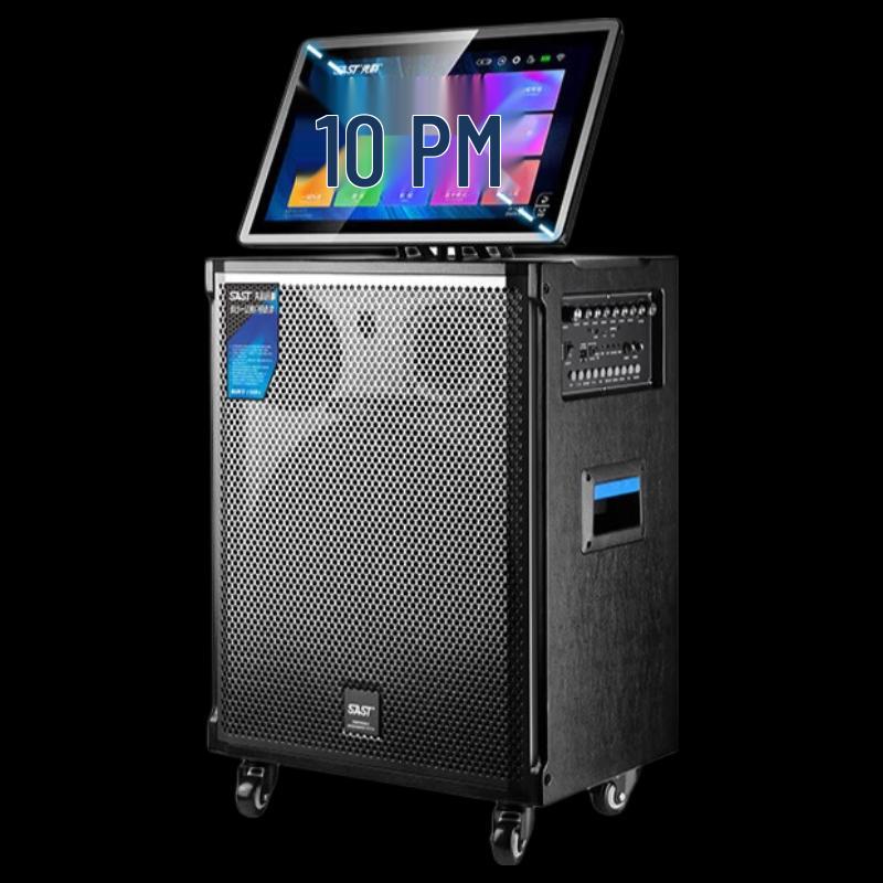 SAST SA-268 Portable KTV Karaoke System with 22-inch Screen CN plug (adapter included) (CN version)