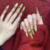 5/10pcs Zinc Zinc Alloy Nail Accessories Adjustable Styling Armor Set Fashion Nail Rings  Themed Parties