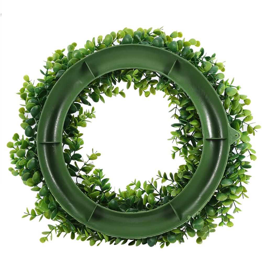 40cm Door Hanging Wall Window Flower Green Leaf Wreath Home Wedding Party Decor