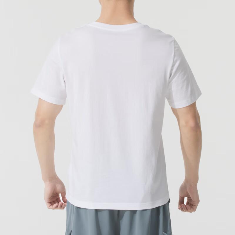 Puma Fashionable Versatile Breathable Round Neck Short Sleeve T-Shirt Men Tops White 690277-02