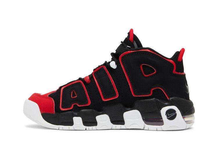 Nike Air More Uptempo 96 Красный Носок (GS)