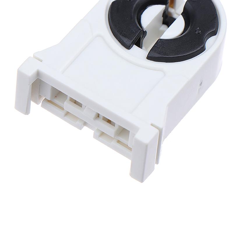 5 шт. T8/G13 люминесцентный патрон лампы термостойкий держатель лампы держатель трубки света бытовой держатель трубки света для домашнего офиса