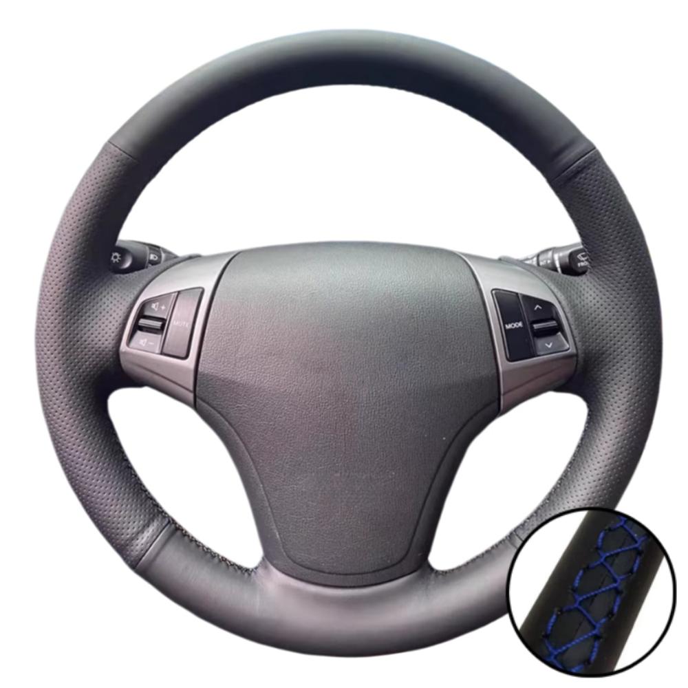 Auto Interior Accessories Hand Stitched Non-slip Artificial Leather 2008 - 2010 Steering Wheel Cover For Hyundai Elantra