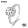 Классическое кольцо Lindon с цирконием, женские ювелирные изделия, свадебный подарок, вечеринка