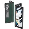 Противоскользящий модный деловой кожаный чехол-сумка для Samsung Galaxy Z Fold4 5g Fold 4 Fold3 Fold 3 Zfold4 Защитная пленка для стекла