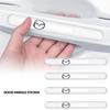4 шт. Наклейка-защита ручки двери автомобиля Автостайлинг Для 3 6 CX5 2 CX3 CX9 MX5 RX8 Axela Demio MS CX5 2 Axela Demio Atenza MS GJI GH BK MP