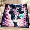 Hyuga Hinata blanket Flannel Blanket Soft Cozy Plush Throw for Sofa Bed Lightweight Home Decoration Outdoor camping