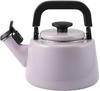 Fuji Enamel Cotton Plus Whistle Kettle 2.1L Purple CTP-2.1WK.PU