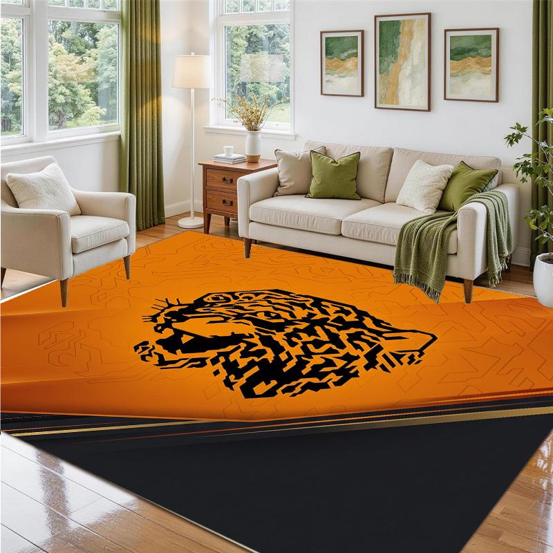 Hull FC Design Crystal Velvet Rug Soft Decorative Mat for Bedroom Entrance
