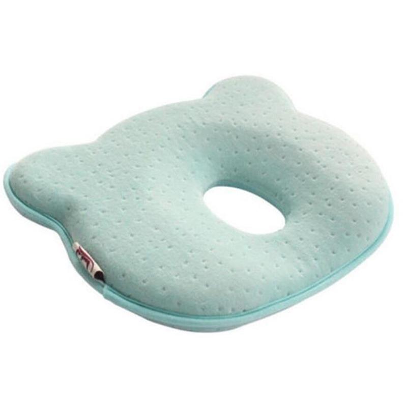 Детская поролоновая подушка с отверстием, 22×26×3см