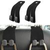 Futwod Car Seat Hook, Headrest, Hook, Interior, Double Hook, Leather, Double Hook, Universal Use,