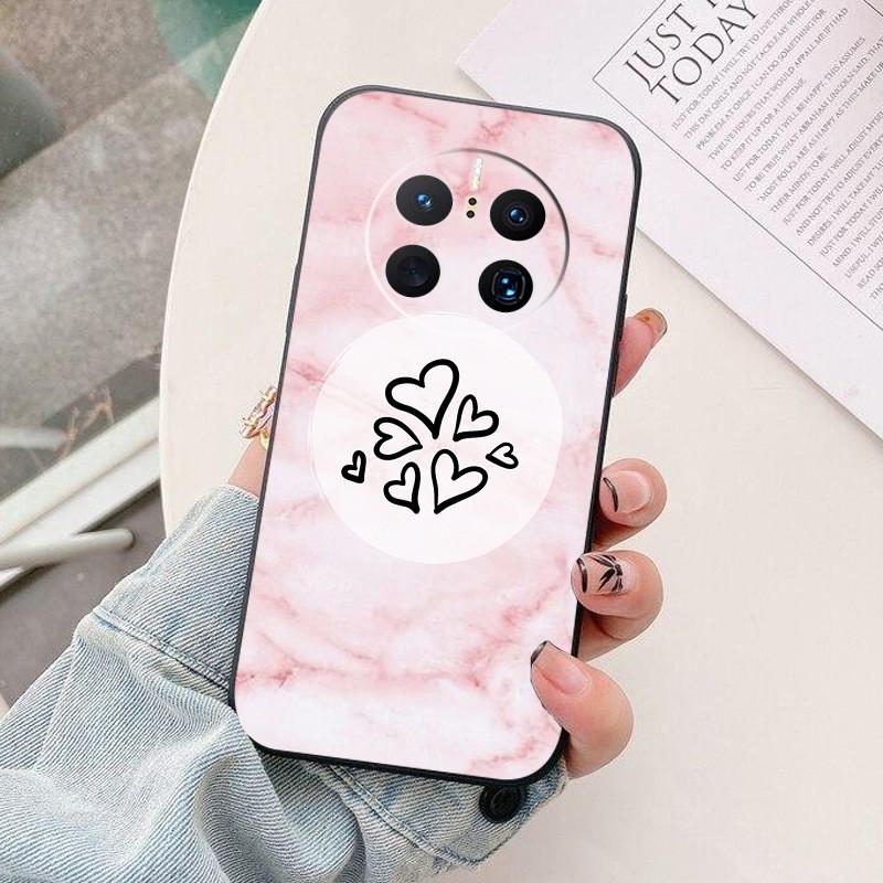 For Huawei Mate50pro 4G Case Colorful Painted Soft Silicone Back Cover For Huawei Mate 50 Mate50 Pro 50pro Shockproof Bumper