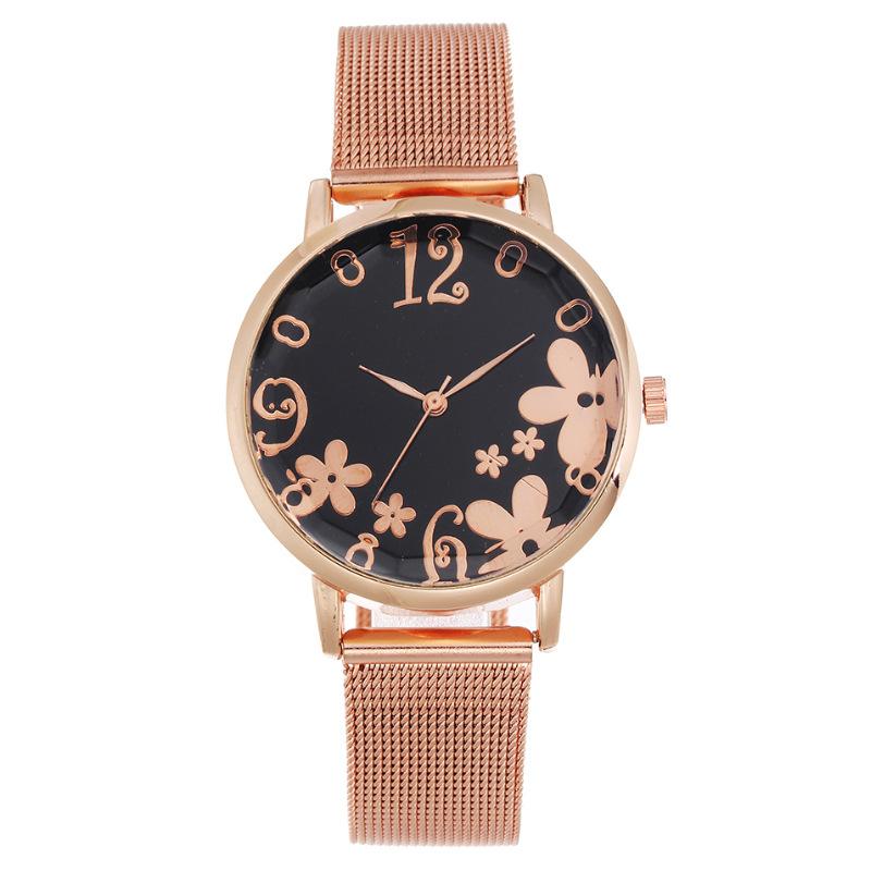 Часы Art Flower Ladies Watch женские часы Milan Quartz Watch с сетчатым ремешком женские часы