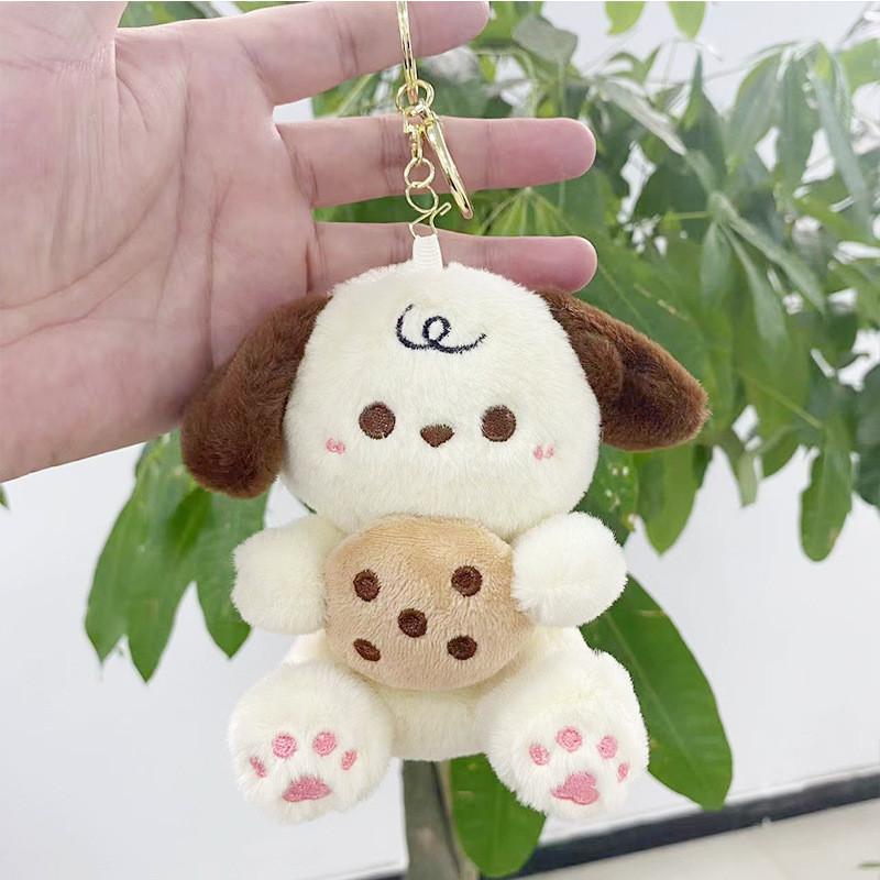 Adorable Plush Cookie Bear Keychain And Bag Charm Soft Toy For Kids And Adults