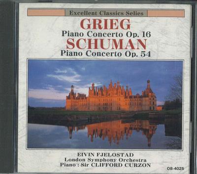 CD  - Григ/Концерт для фортепиано с оркестром соч.. 16 Шуман OB4025 DAIICHI 1992 Япония Оби Классика Б/У