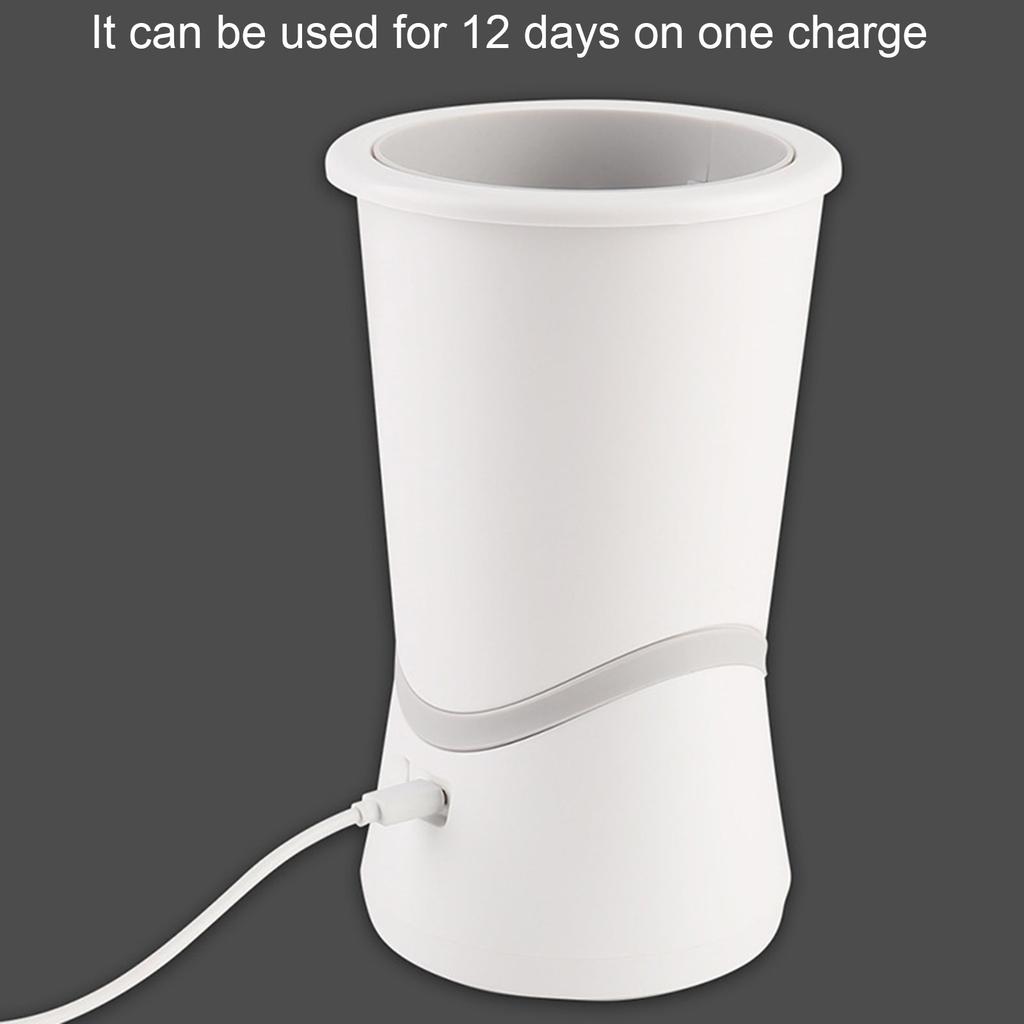 Автоматическая щетка для мытья лап собаки, мягкая щетина, низкий уровень шума, аккумуляторная, съемная чашка для мытья лап питомца для кошек