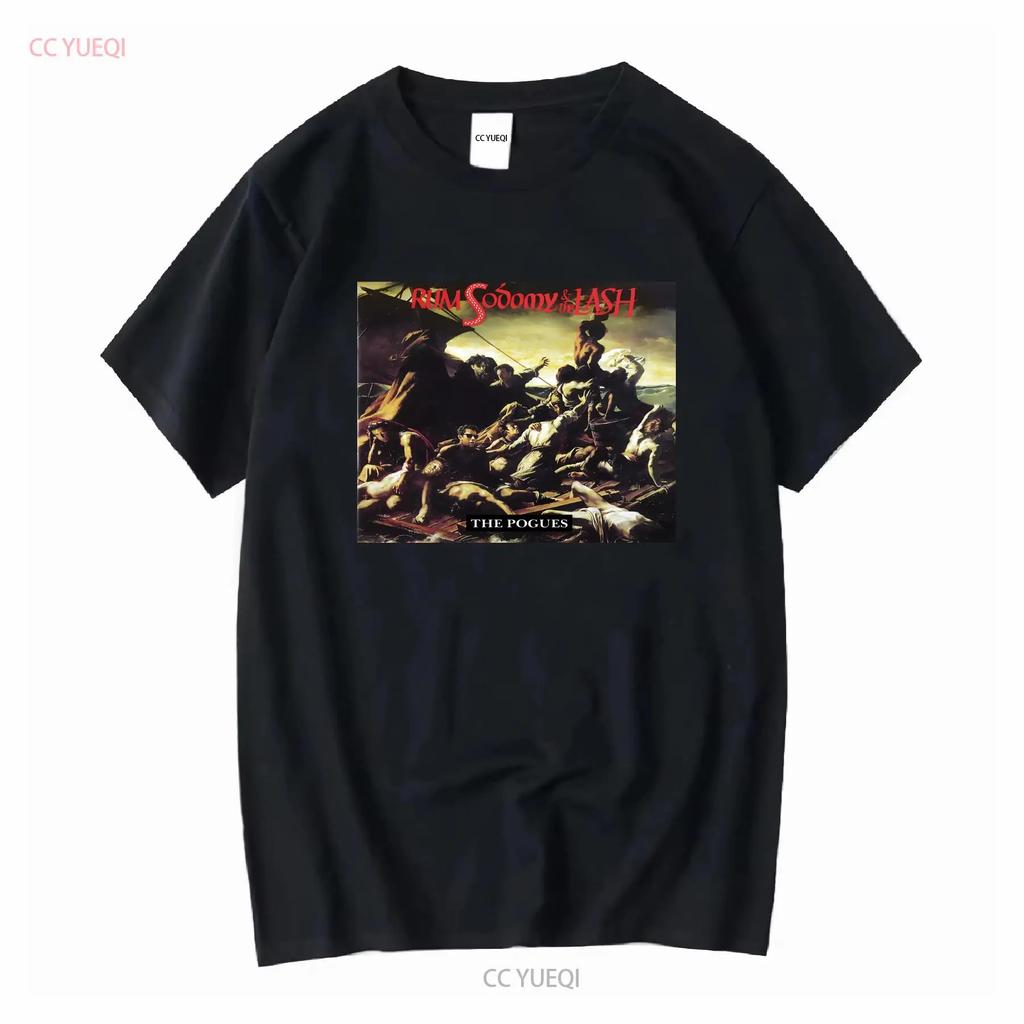 NEW THE POGUES T SHIRT Rum Sodomy and Lash S 5XL Long or Short Sleeves Vintage Washed Soft Breathable Fashion Streetwear Homme
