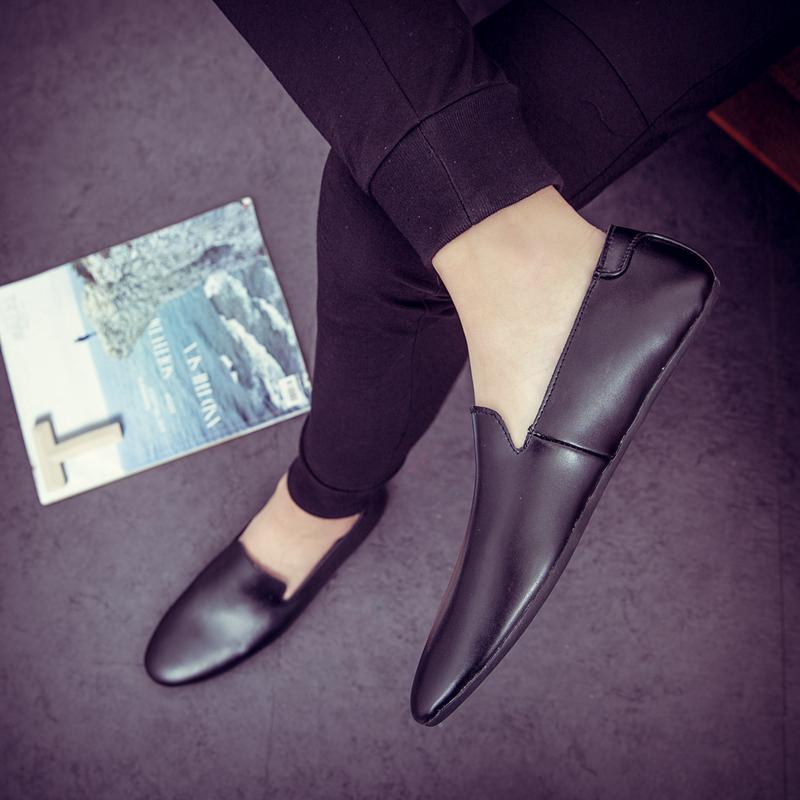 Итальянская мужская обувь для отдыха на открытом воздухе, повседневные, люксовые брендовые мужские мокасины из натуральной кожи, мокасины на плоской подошве, мужские дышащие туфли-лодочки слипоны, стр. 4