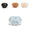 Stylish Children's Heart-shaped Chain Shoulder Bag For Boys And Girls With Breathable Pu Material
