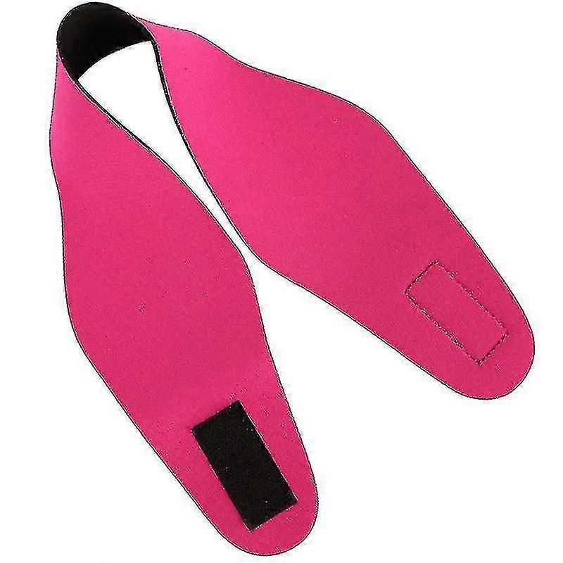 Adjustable Waterproof Swimming Diving Ear Band Headband Earplug For Kid Keep Ear Protection For Water Sports Bathing Accessories Ns2-Large(59cm)-Rose 