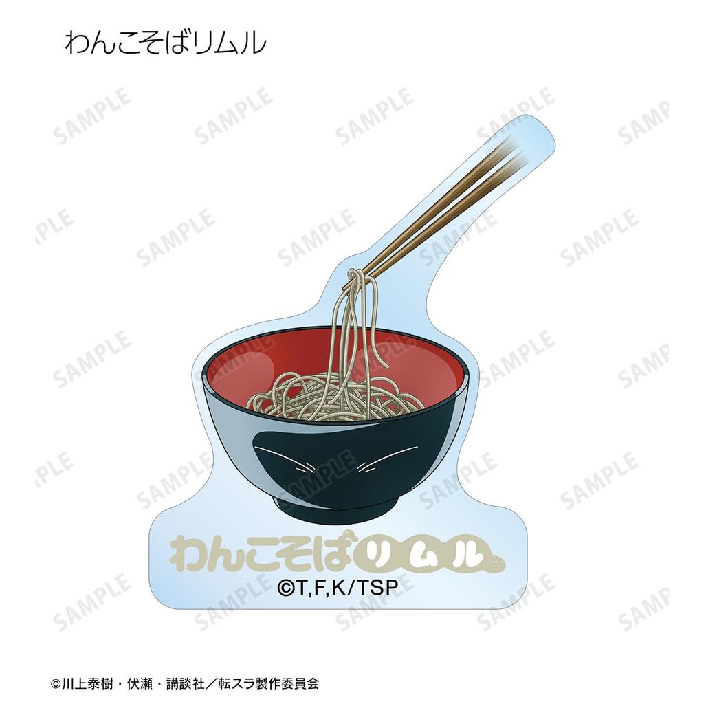 В тот раз, когда я переродился слизью, Торговые локальные акриловые стикеры Слизь Римуру Хоккайдо Тохоку Версия в коробке. & 7 штук