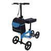 Quad All Terrain Knee Scooter Heavy Duty High Carbon Steel Knee Walker for Broken Ankle Foot