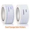 Безопасная дата хранения в холодильнике Пустые самоклеящиеся наклейки-этикетки