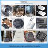 Fully Automatic Laser Marking Machine for Metal, Plastic, and Glass - Large Engraving, Logo Customization, and Pattern Coding