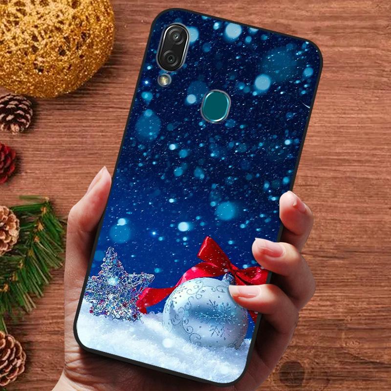 Рождественская расписная крышка для ZTE Blade V10 Vita Чехол Мягкий чехол для телефона для ZTE Blade A3 2019 L8 L9 L210 A51 A31 Lite A5 2020 Capa