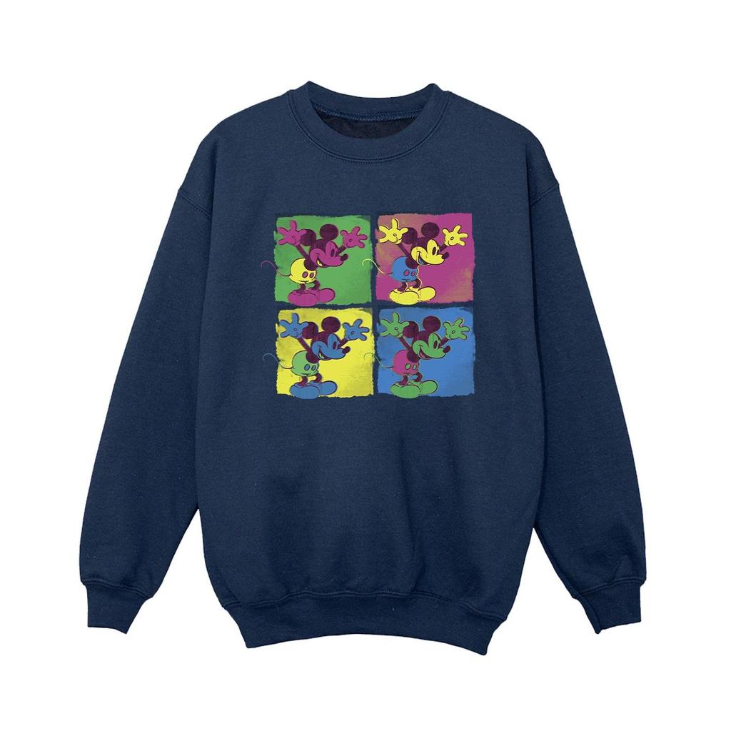 Disney Boys Mickey Mouse Pop Art Sweatshirt
