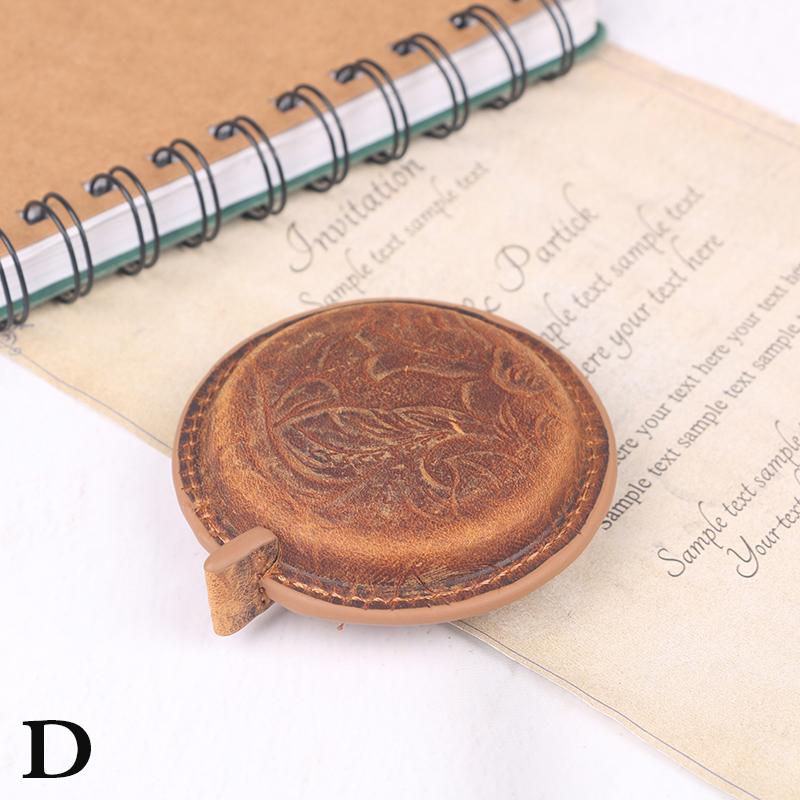 Измерительная лента практичная портативная винтажная искусственная кожа рулонная лента швейные инструменты