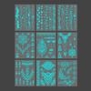 Lasting Henna Tattoo Sticker Glow in the Dark Fake Lace Tattoos Luminous Temporary Tattoos  Girls