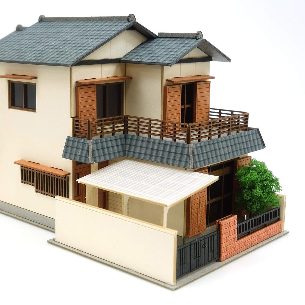 Sankei Nostalgic Diorama Series 1150 House F Paper Craft MP03-109