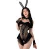 Девушка-кролик, сексуальный кролик, открытый, очень открытый кролик, в комплекте чулки [LIKENNY] Купальник, Косплей, Белый, Прозрачный, Кролик, Уши, Спина, Сексуальный,