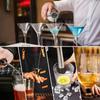 6pcs 750ml Cocktail Shaker Set Stainless Steel Bartender Kit Martini Mixer Barware Mixing Tools