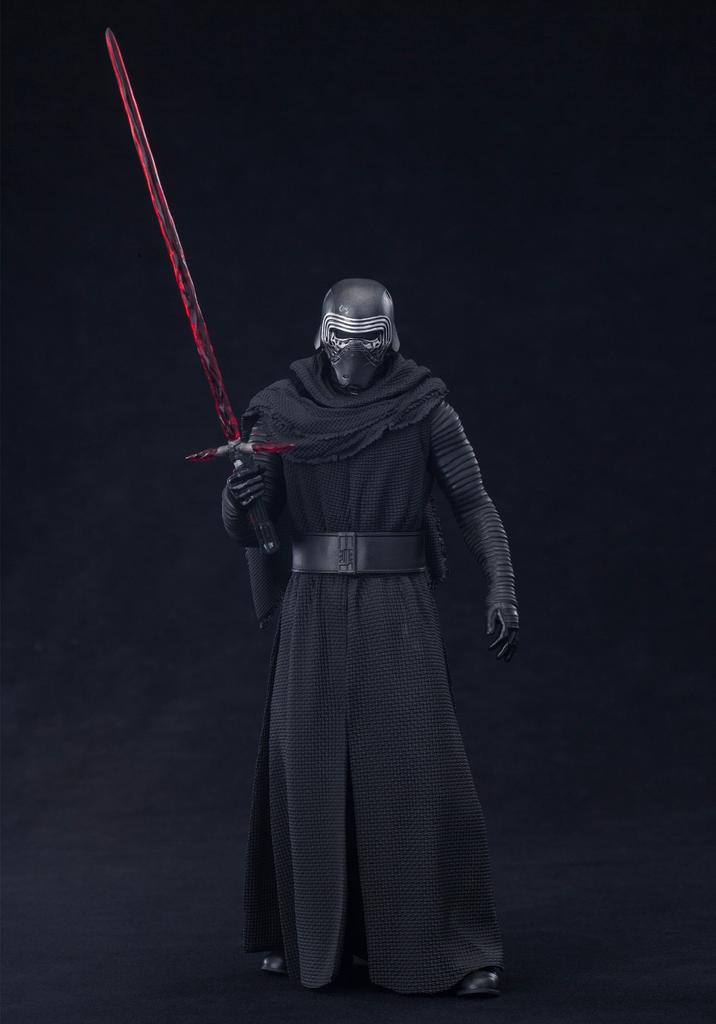 Kotobukiya STAR WARS Kylo Ren Scale PVC Painted Simple Assembly Figure ARTFX+ 1/10
