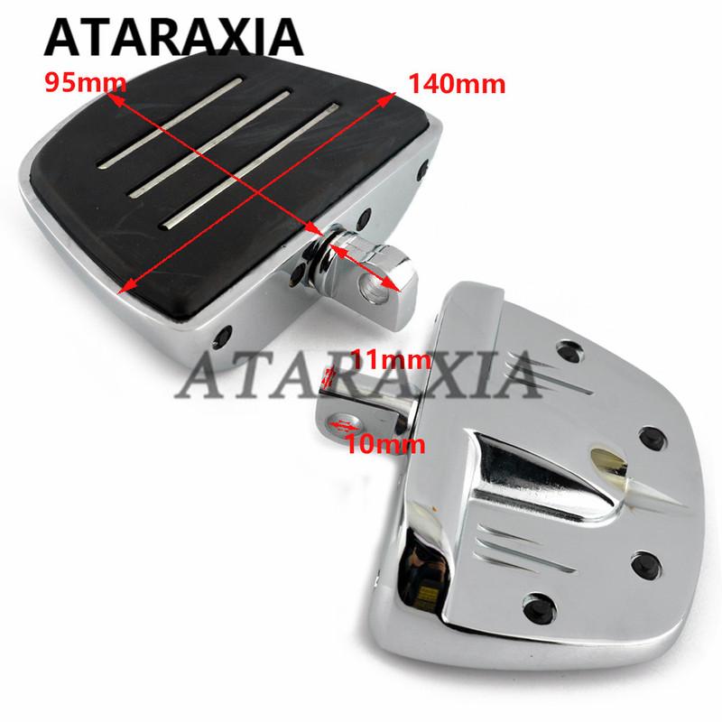 Motorcycle Footrest Foot Pegs Bike Pegs Rest Pedal For Harley Touring Dyna Softail Sportster XL883 1200 Models 48 72