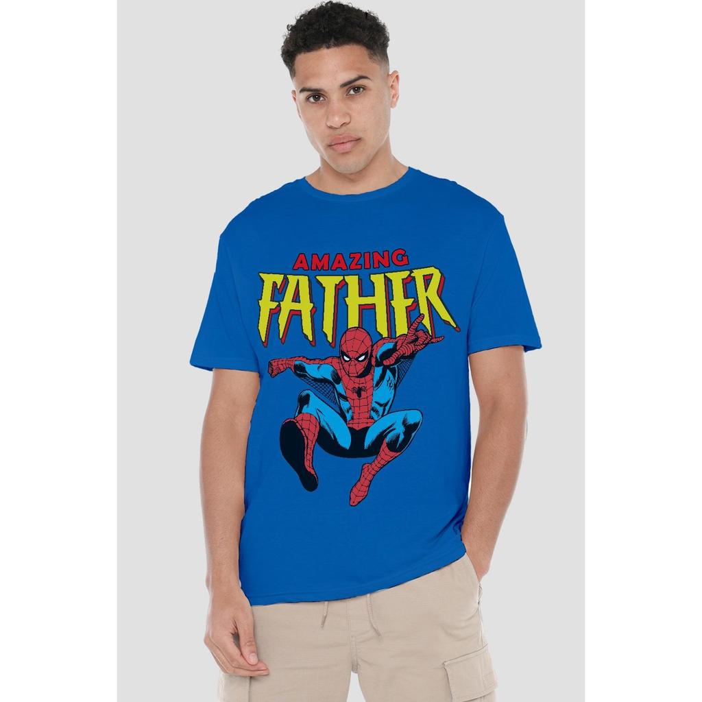 Spider-Man Mens Amazing Dad Fathers Day T-Shirt