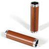 SeraphinaT Bike Handlebar Grips Double Lock on Leather Handlebar Grips for
