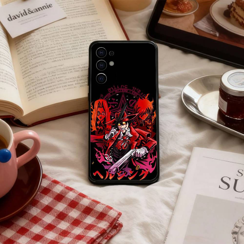 Готический Hellsing U-Ultimate Чехол для телефона Samsung S 25,24,23,22,30,21,10,9,Ultra,Plus,Lite,FE,4,5 G Мягкий Черный Чехол