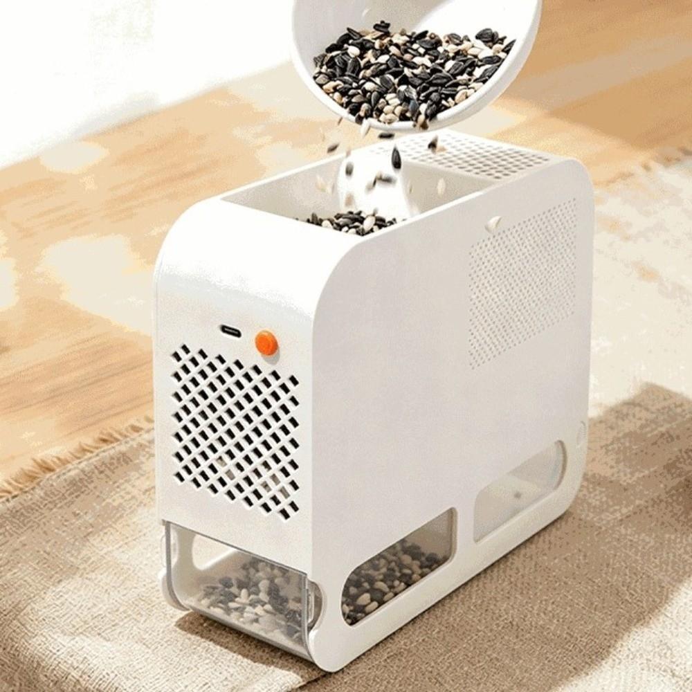 Electric Bird Food Shell Blowing Machine Efficient Parrot Feed Shell Blowing Machine  Bird Breeder